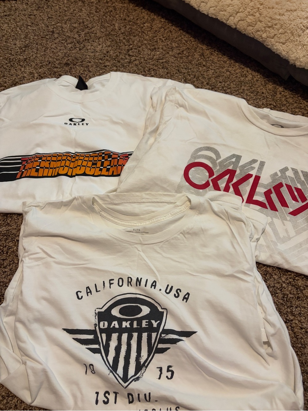 Oakley graphic tees bundle